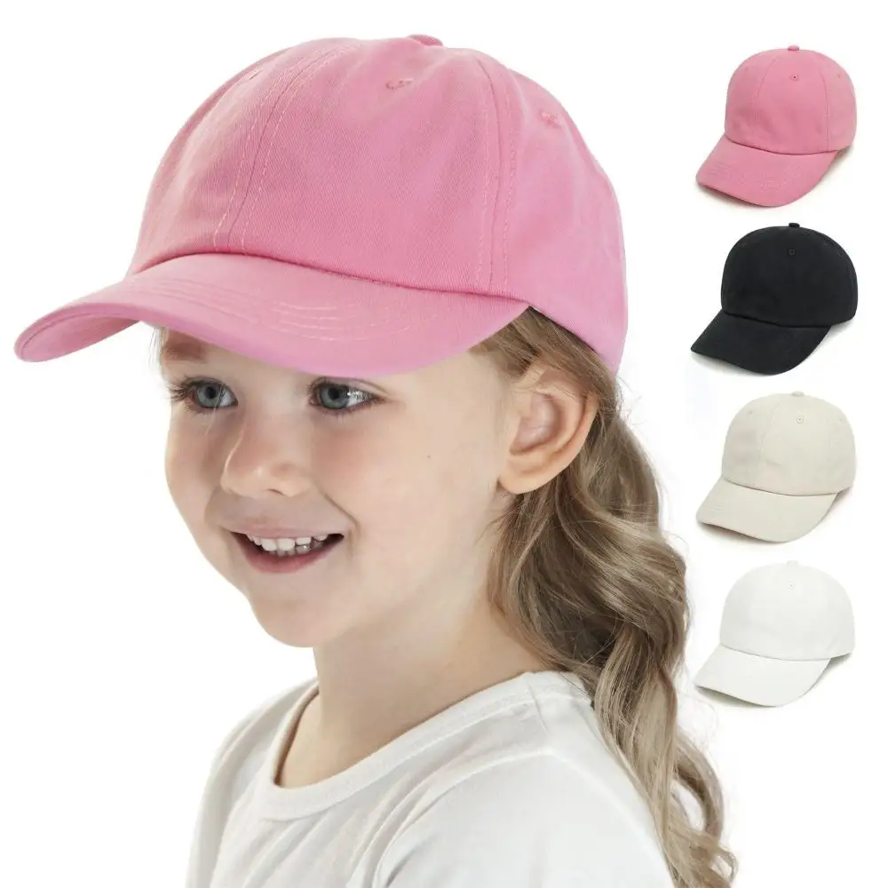 Sun Protection Cap Kids Baseball Cap Summer Outdoor Toddler Sun Hat Adjustable Beach Cap Sun Protection for Boys Girls Age 8M-5Y