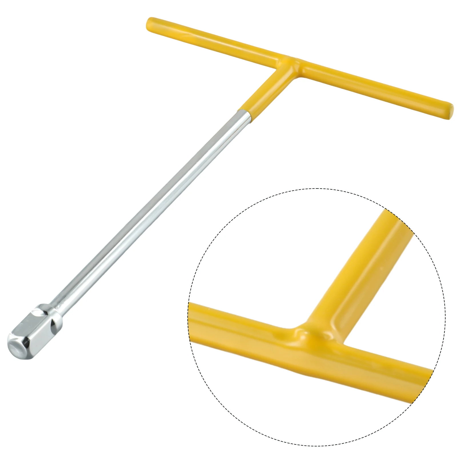 

DURABLE T Type T-handles Wrench Hex Socket Wrench 27*19cm. 27cm/10.63" 1 Pcs 1/2-inch 19cm/7.48" Inner Hexagon