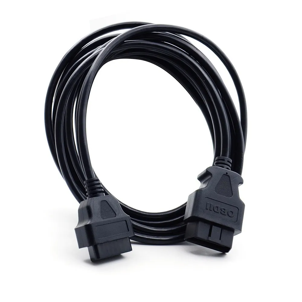 5 Meter Length Car OBD Extension Cord Male Convert to Female 16 Core 5M OBD2 16pin Connector Diagnosis Power Connection Cable