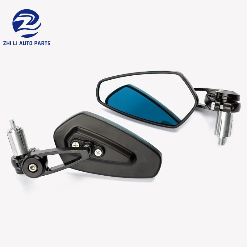 

1 пара/левых/правых мотоциклетных зеркал, наконечник планки 22 мм, 7/8 дюйма, универсальные