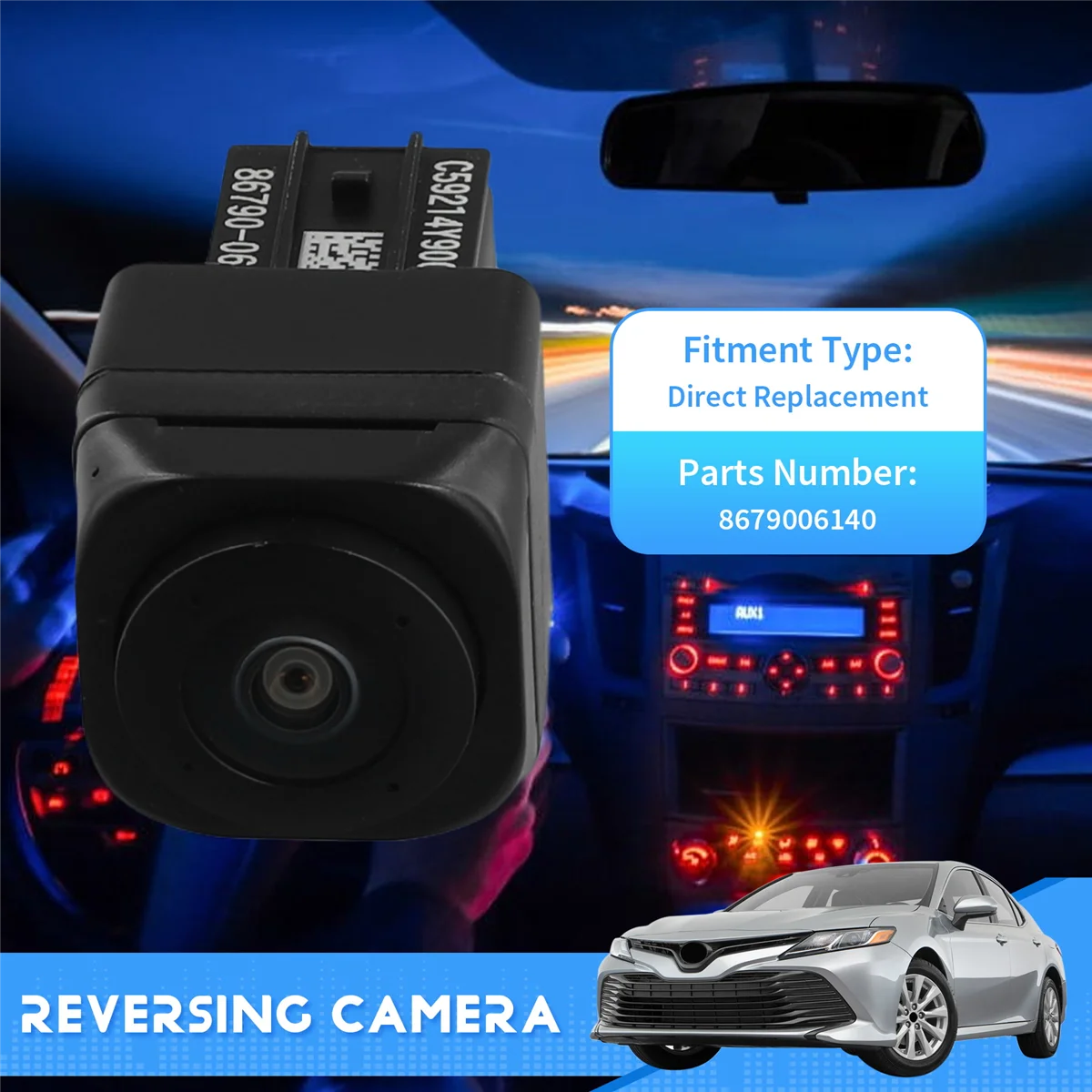 Car Reversing Camera Back-Up Camera for 2017-2020 Parking Aid Camera 86790-06140 8679006140