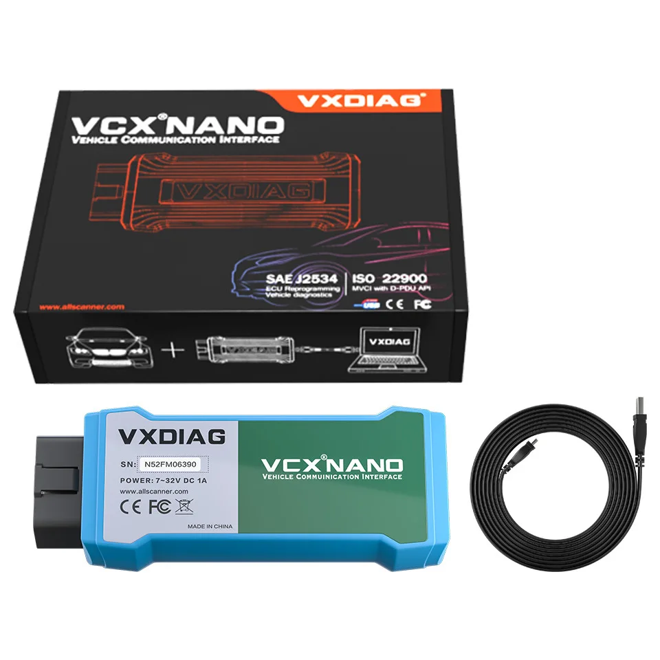 NEW WiFi Vxdiag Vcx Nano Compatible With ODIS For VW