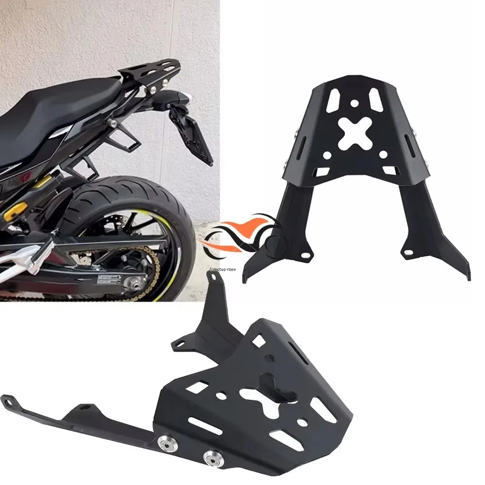 For BMW F900R F900XR XR F900 2019-2023 Motorcycle Modified Rack Rear Trunk Frame Aluminum Alloy Rear Armrest Tail Wing Dedicated