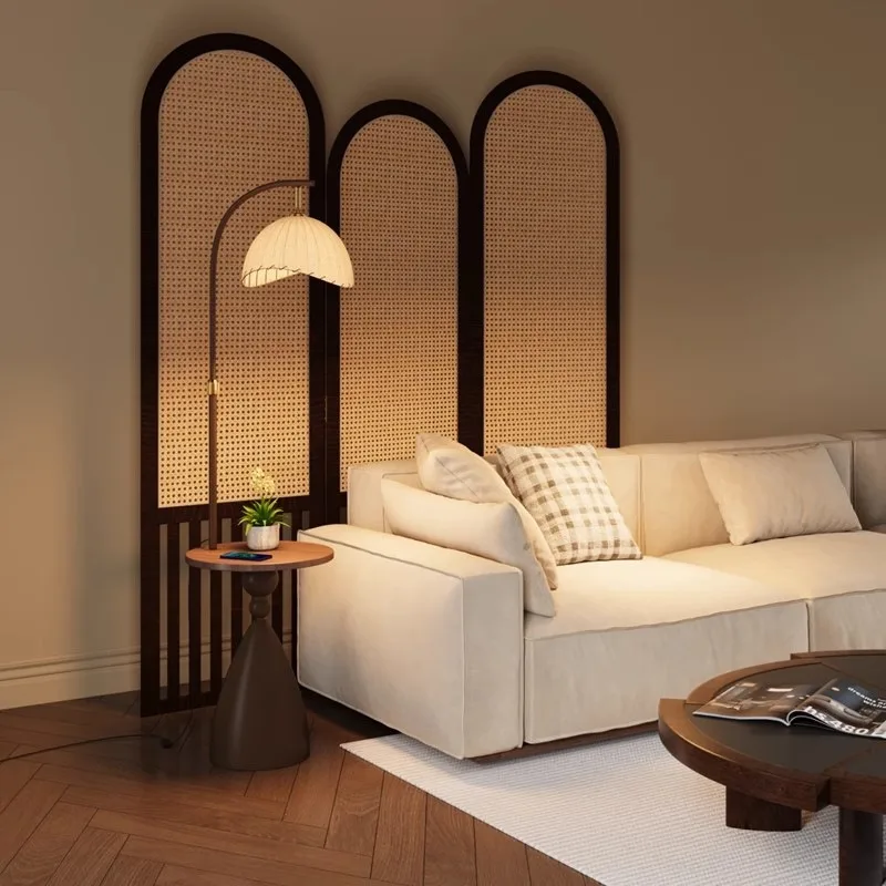 Creative Floor Lamp Living Sofa Bedroom with Side Table Mid Century Standing LED Home Decor