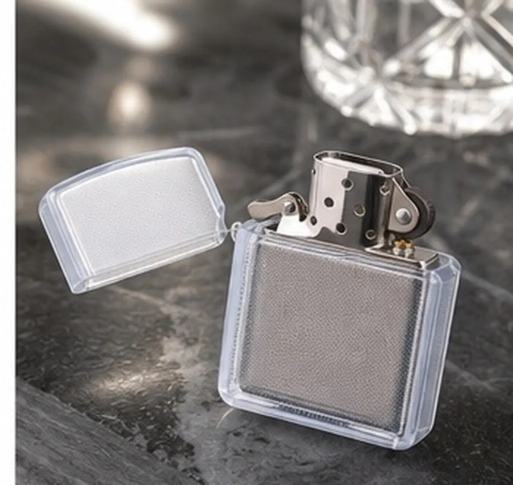 2 Pcs Lighter Protective Cover Case Holder Clear Cigarette Sleeve Lighters