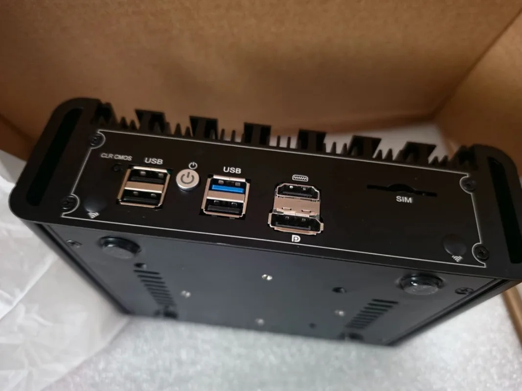 For 4 Port 2.5G Industrial Mini PC J4125 N100 I226 Network Card Industrial Network Gateway Host
