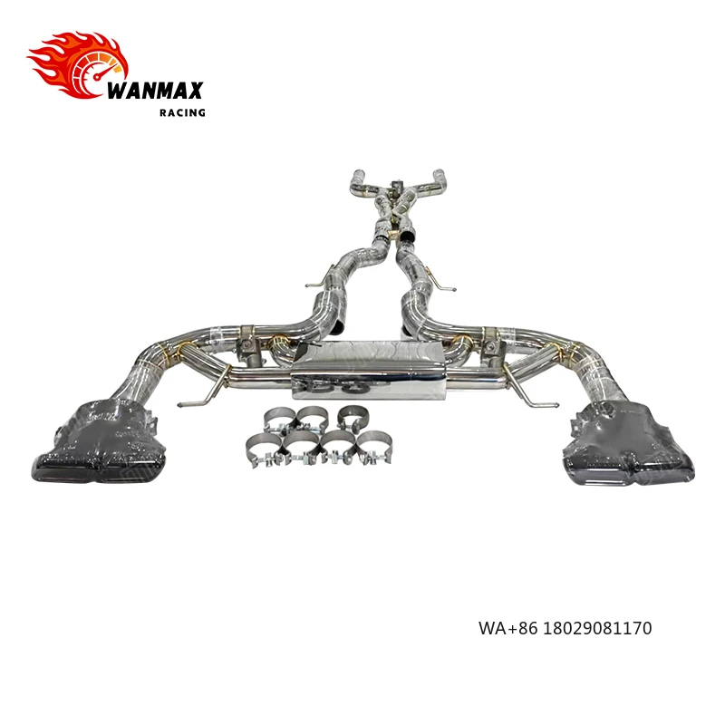 

Высокопроизводительная выхлопная система Valvetronic из нержавеющей стали для GLC63 с 3 клапанами