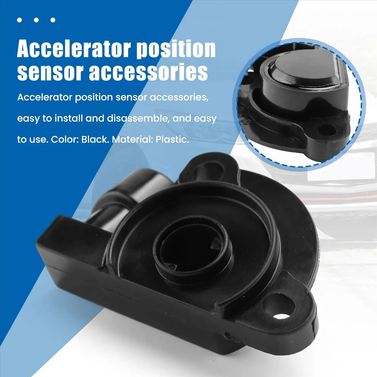 #86R TPS Throttle Position Sensor for CHEVROLET CAPTIVA C100 CRUZE EPICA,93740916,(plastic)