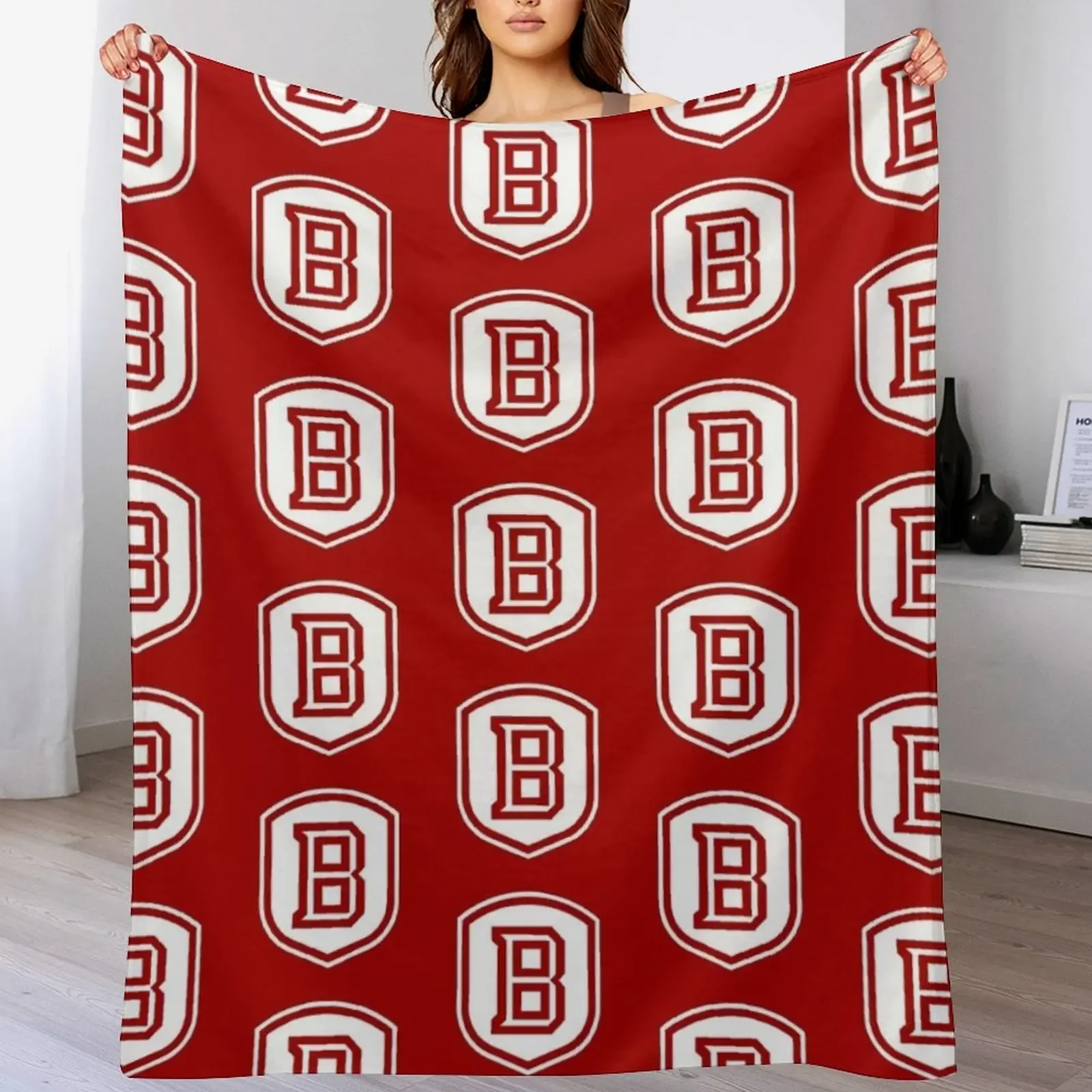 The Bradley Braves Throw Blanket Soft Home Decor Blanket for Couch Bedroom