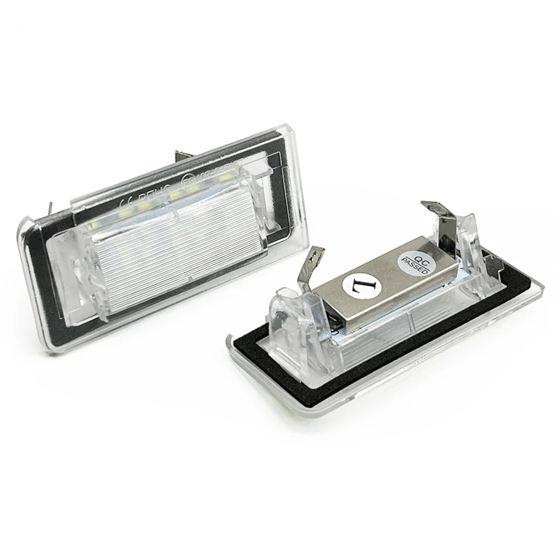 2Pcs For Audi TT 8N 1999-2006 White LED Number License Plate Light Rerplace OEM 8N0943021A