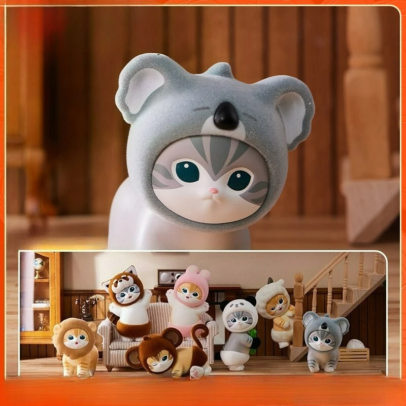 

MINISO mofusand‌ series party blind boxes, fashion figures, ornaments, birthday gifts