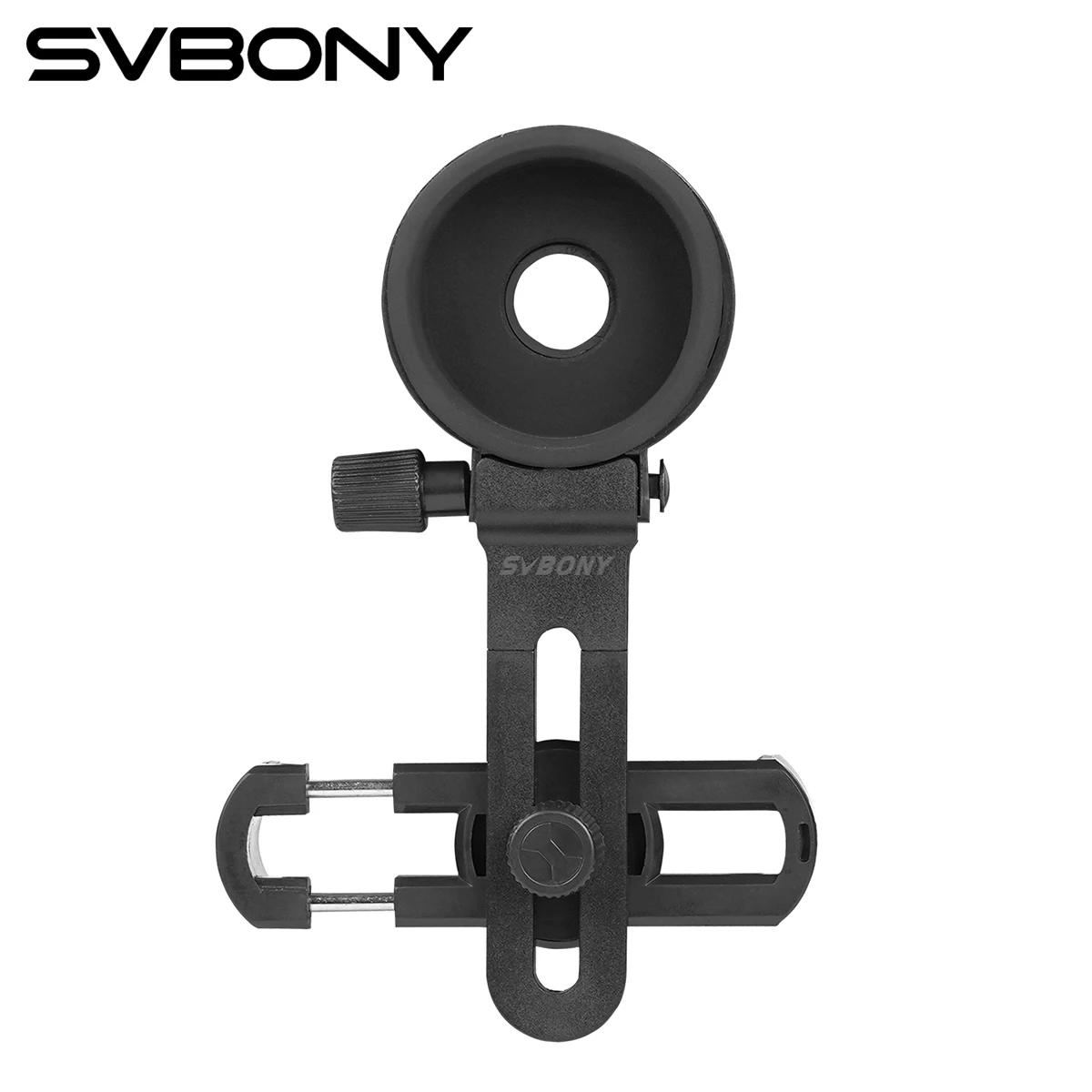 Svbony Soporte universal para adaptador de teléfono compatible con binoculares Monoculares Scope Adecuado para SV28/SV14/SV17/SV411/SV202/SM402