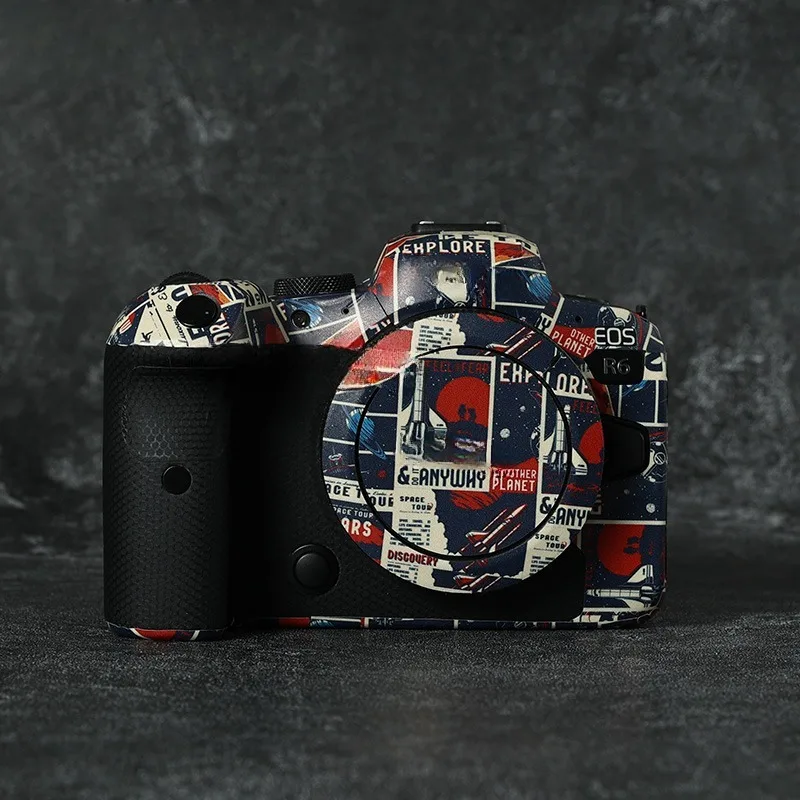 For Canon R62 Camera Sticker Body Protective for Canon EOS R6 Mark II Camera Anti-Scratch Decal Skin Protector Coat R6II R6M2