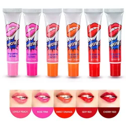 Pintalabios romántico resistente al agua, maquillaje rojo Wow, brillo de labios mate, impermeable, marca famosa, belleza, gran oferta