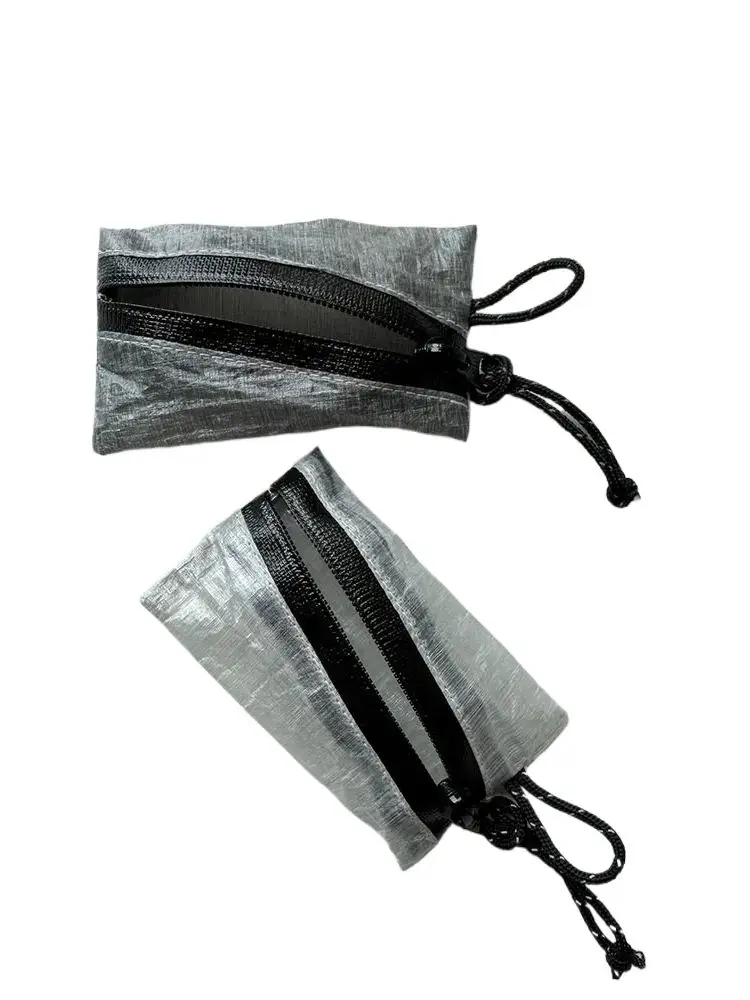 Trail Münzbeutel, ultraleicht, 3,9 g, DCF, 1,43 oz, Mini-YKK-Reißverschluss, EDC-Halter für Rucksackreisen