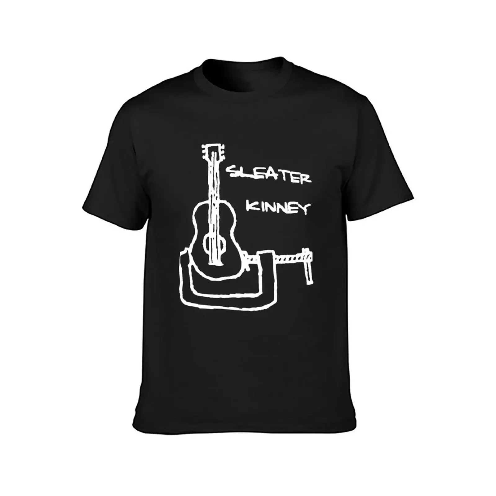 sleater kinney T-Shirt custom t shirt kawaii clothes plain Men's clothing