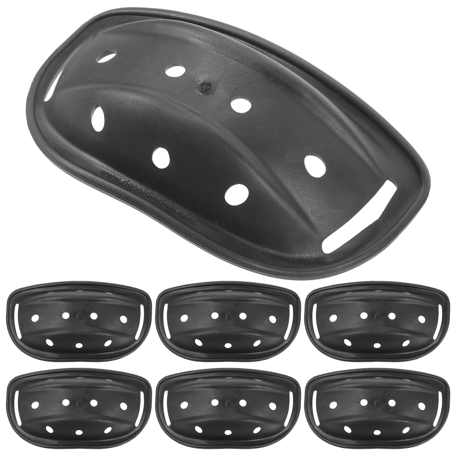 10 Pcs Protector Pad Supplies Football Chin Protective Motorcycle Helmets for Softball Plastic Hard Hat