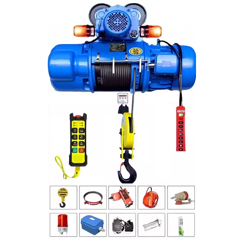 Industrial 380V Electric Chain Hoist 6-9 Meter Lift for Gantry Crane Workshop