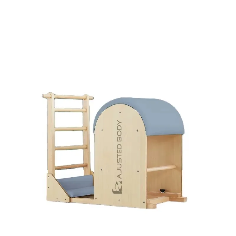 

YTYIN Pilates Training Equipment Ladder Bucket Wooden Pilates Ladder Bucket Curved Bucket Fitness Yoga Equipment Bracket Customi