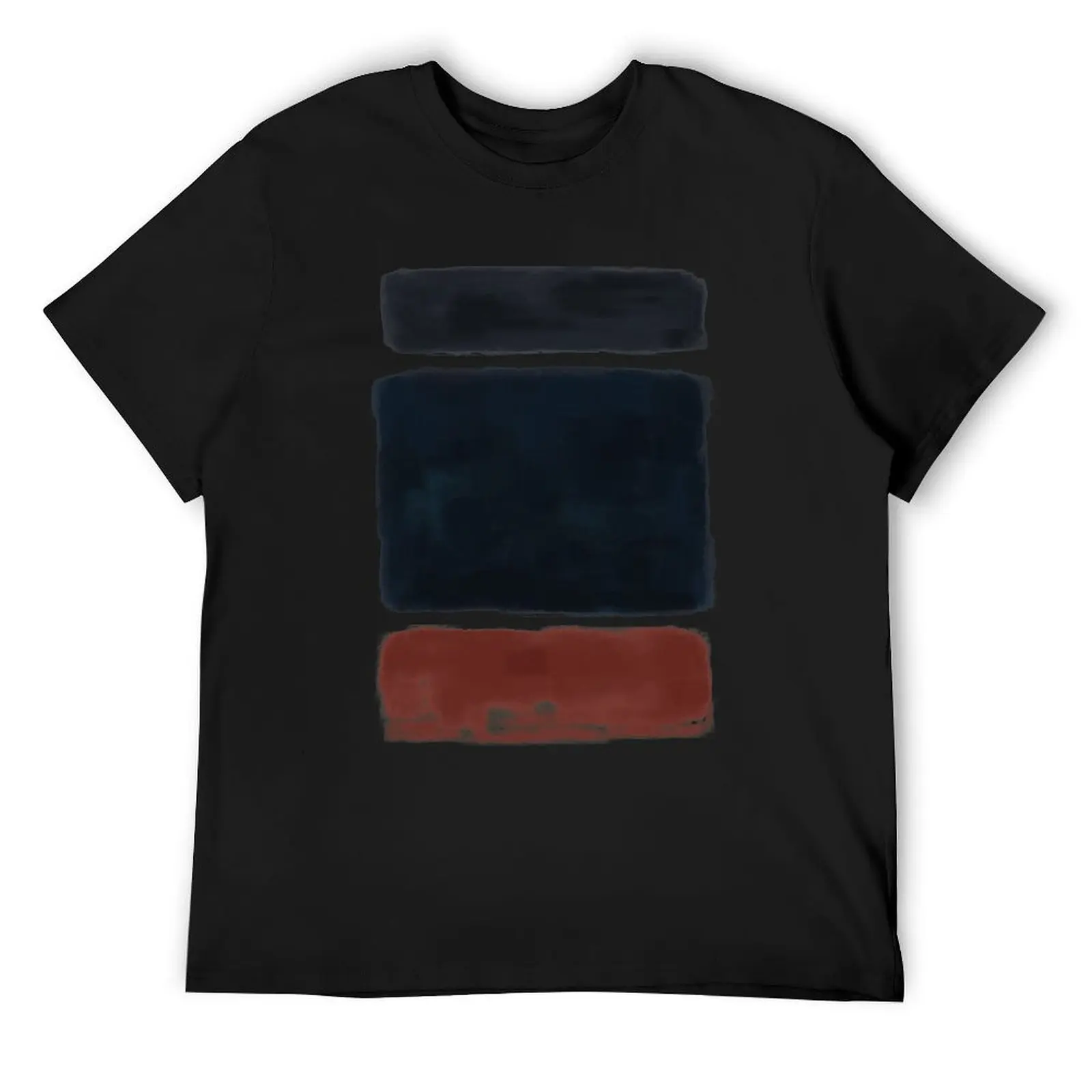 

Rothko Inspired #27 T-Shirt baggy shirts anime Luxury man plus size men clothing