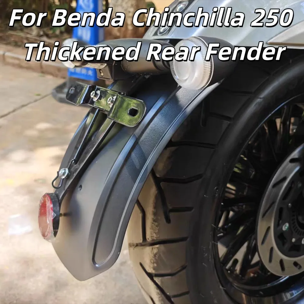 For Benda Chinchilla 250 300 350 450 500 Extended Front Rear Fender Mudguard Guardabarros Parafango Accesorios Moto Splash Guard
