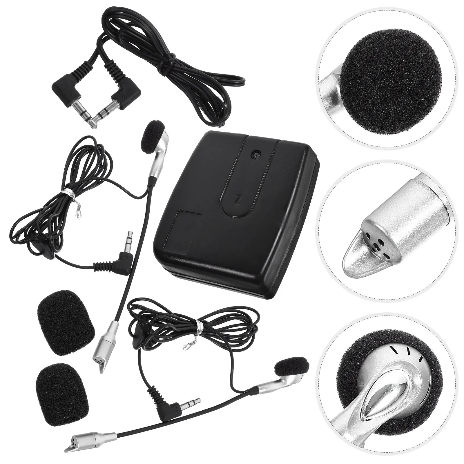 

1Set Motorcycle Intercom Motorbike Walkie Talkie Plastic Interphone One-Touch Calling Voice Navigation Stable Connection