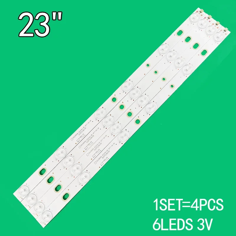 4PCS=1Set 6LED 3V 422mm Suitable for 23 inch LCD monitor OD236D06-ZC21AG-08 0D236D06-ZC21AG-08 303TT236039