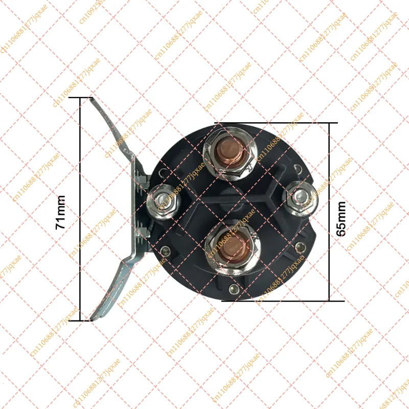 12V 24V 200A DC Contactor, Electric Stacker Forklift Tail Plate Oil Pump Start Switch Relay