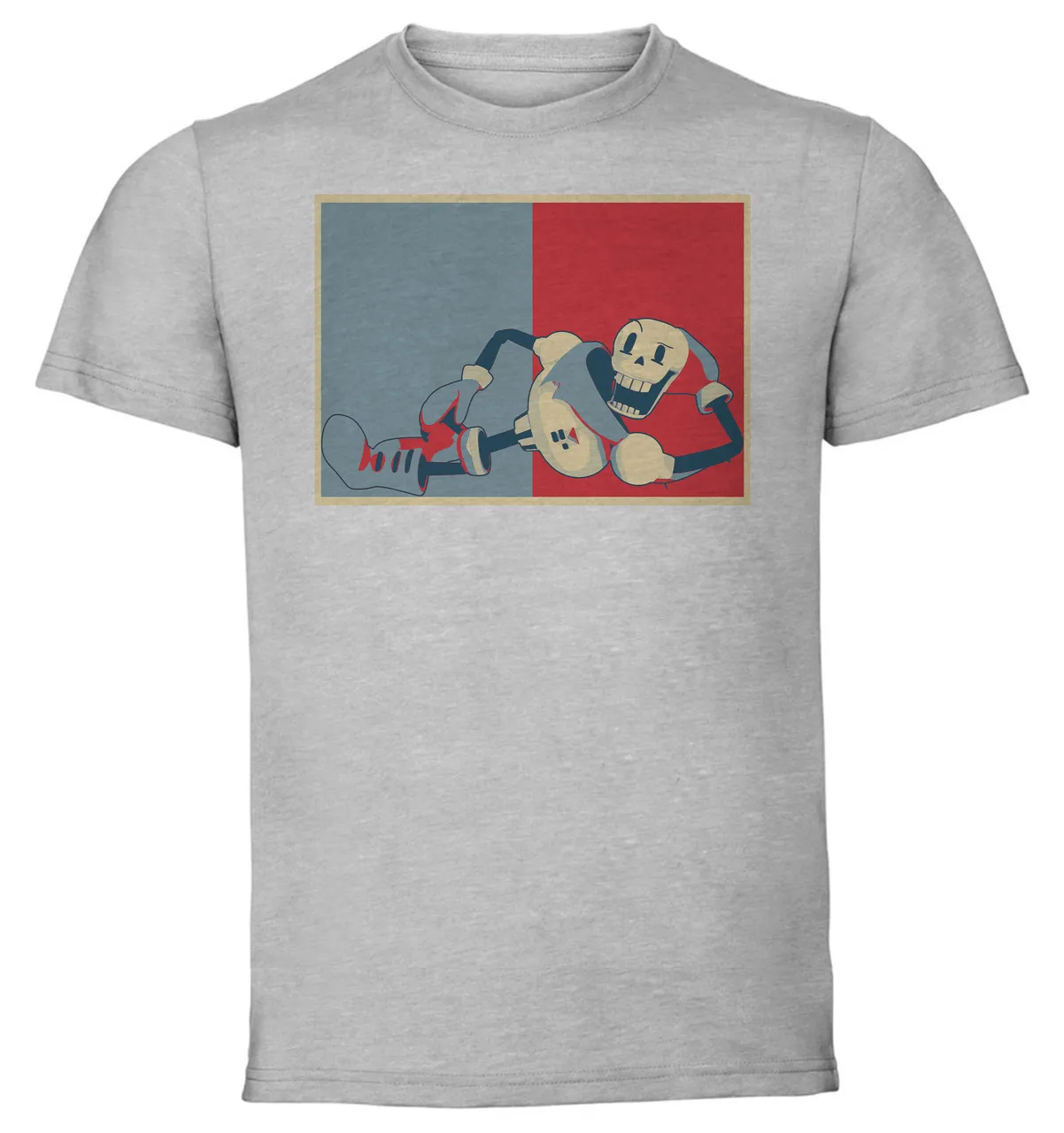 

Gray Shirt - Propaganda Full - Undertale Papyrus