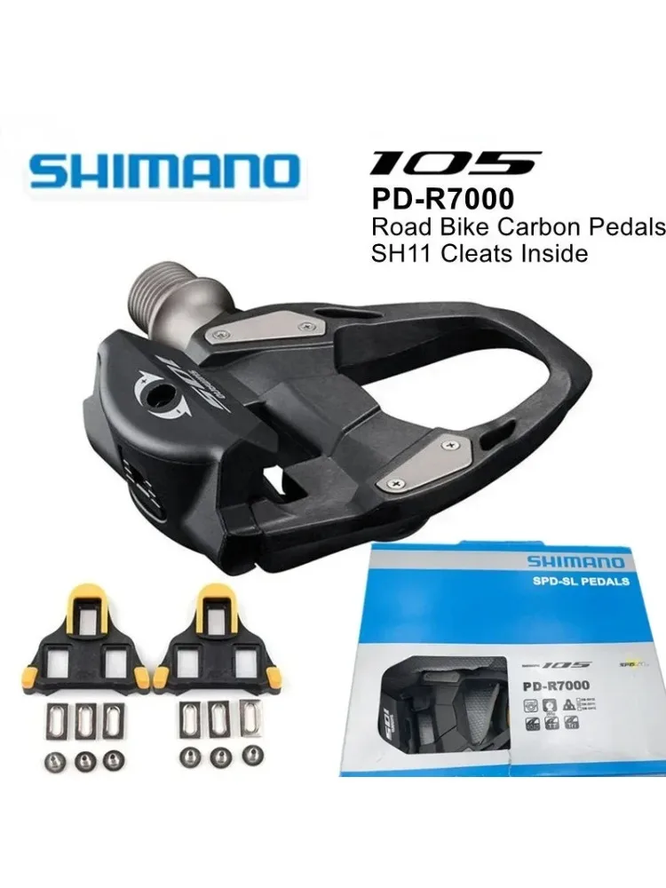 AliExpress Shimano 105 PD R7000 Road Bike Pedals Carbon Self-Locking Pedals SPD Pedals With SM-SH11 Cleats