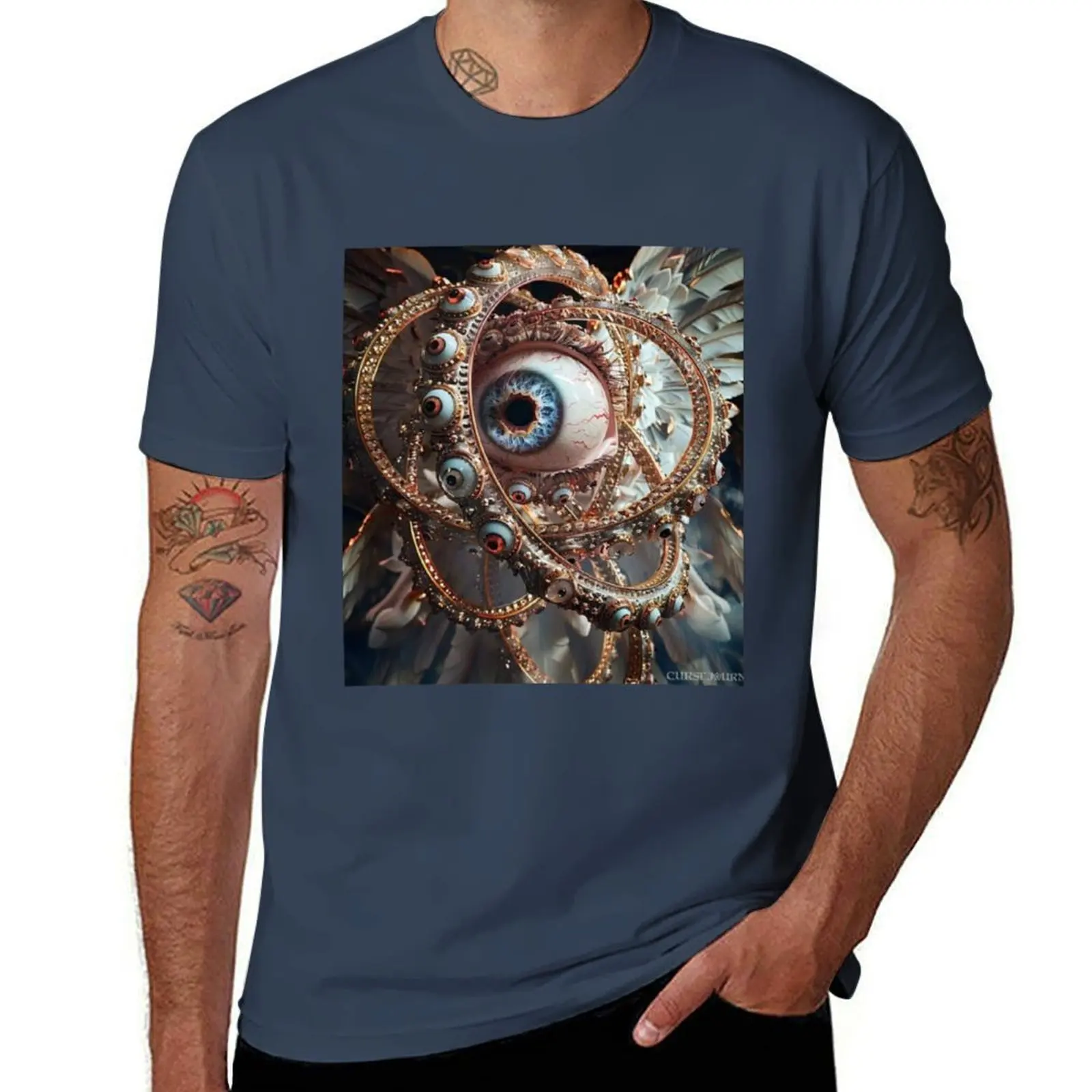 The Watchers - The Thrones T-Shirt cotton t shirts high quality man t shirt cotton t shirt man plain T-Shirt