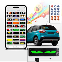 LED Car Sign Programmable LED Matrix Panel FPCB Flexible Screen Display Animation Message Scrolling Sign APP Control for Party