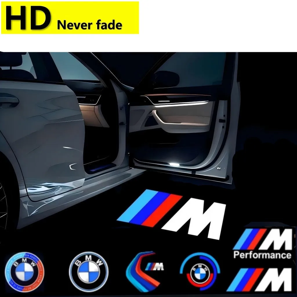 2 шт. HD для BMW M 7 серий E65 E66 E67 E68 F01 F02 F03 F04 G11 G12 2003-2023 2019 2018 2013 2004 автомобильные дверные светодиодные фонари аксессуары