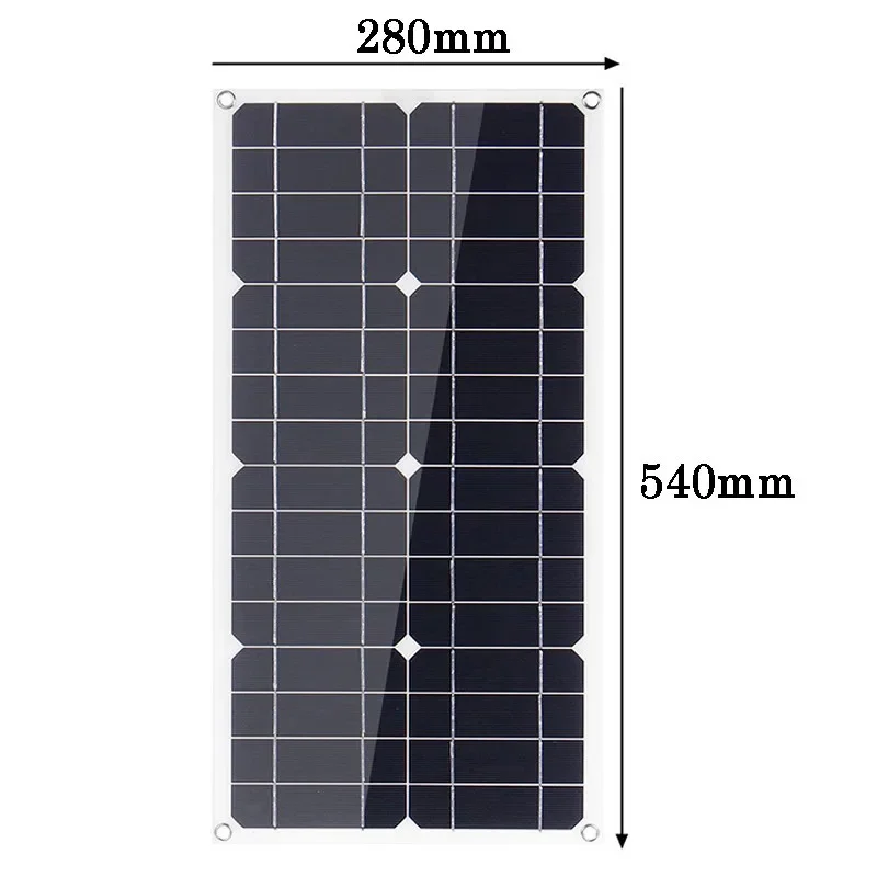 600W Solor Panel Flexible Power Bank Solar Cell Kit 12V18V Controller Solar Plate For Solar Camping RV Car Fast Battery Charger