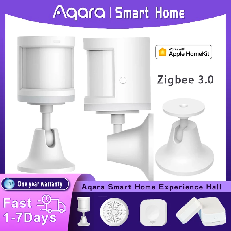 Aqara Human Body Sensor Smart body Movement Motion Sensor Wireless ZigBee3.0 Connection holder Light For Xiaomi mijia smart home