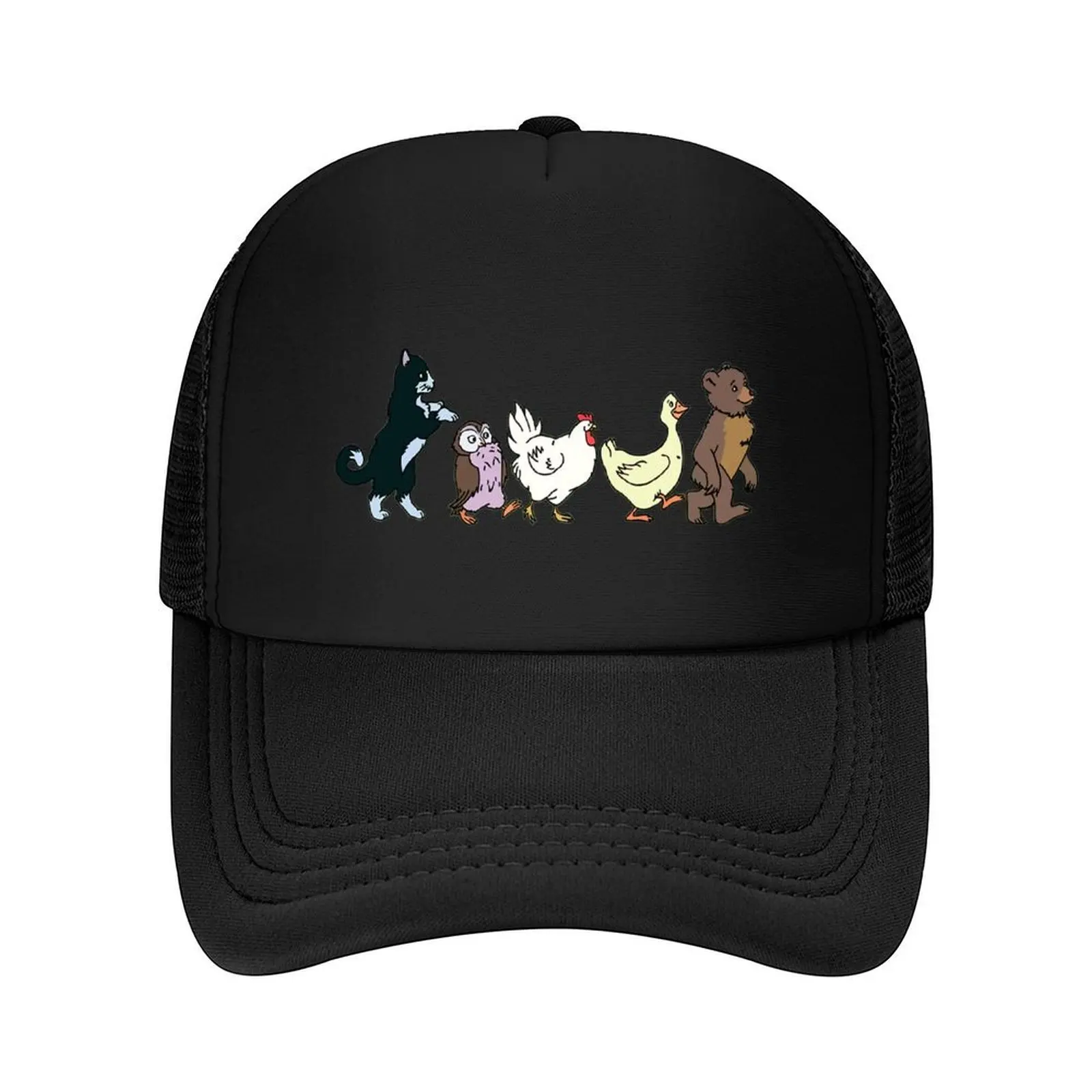 

Little Bear and Friends Art Baseball Cap Beach Outing Thermal Visor Anime Hat tactical cap Men's Women's