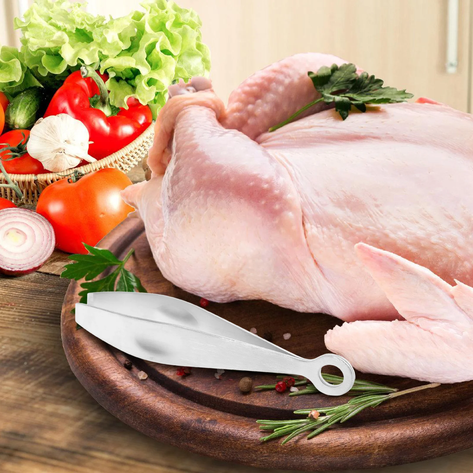 2 قطعة الفولاذ المقاوم للصدأ الأسماك العظام ملقط الدجاج إزالة الشعر الملقط أداة المطبخ أواني الطبخ الجمال أداة الخنازير أوزة الشعر