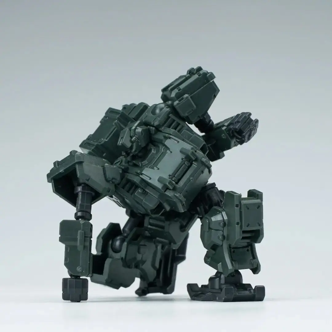 Sheik Mainland 3MIN Project MUS-A4 FortiShield 3 IN 1 Mini Assembly Mech Robot، Ketor Transfomation Mech Action Figure Boys Toys