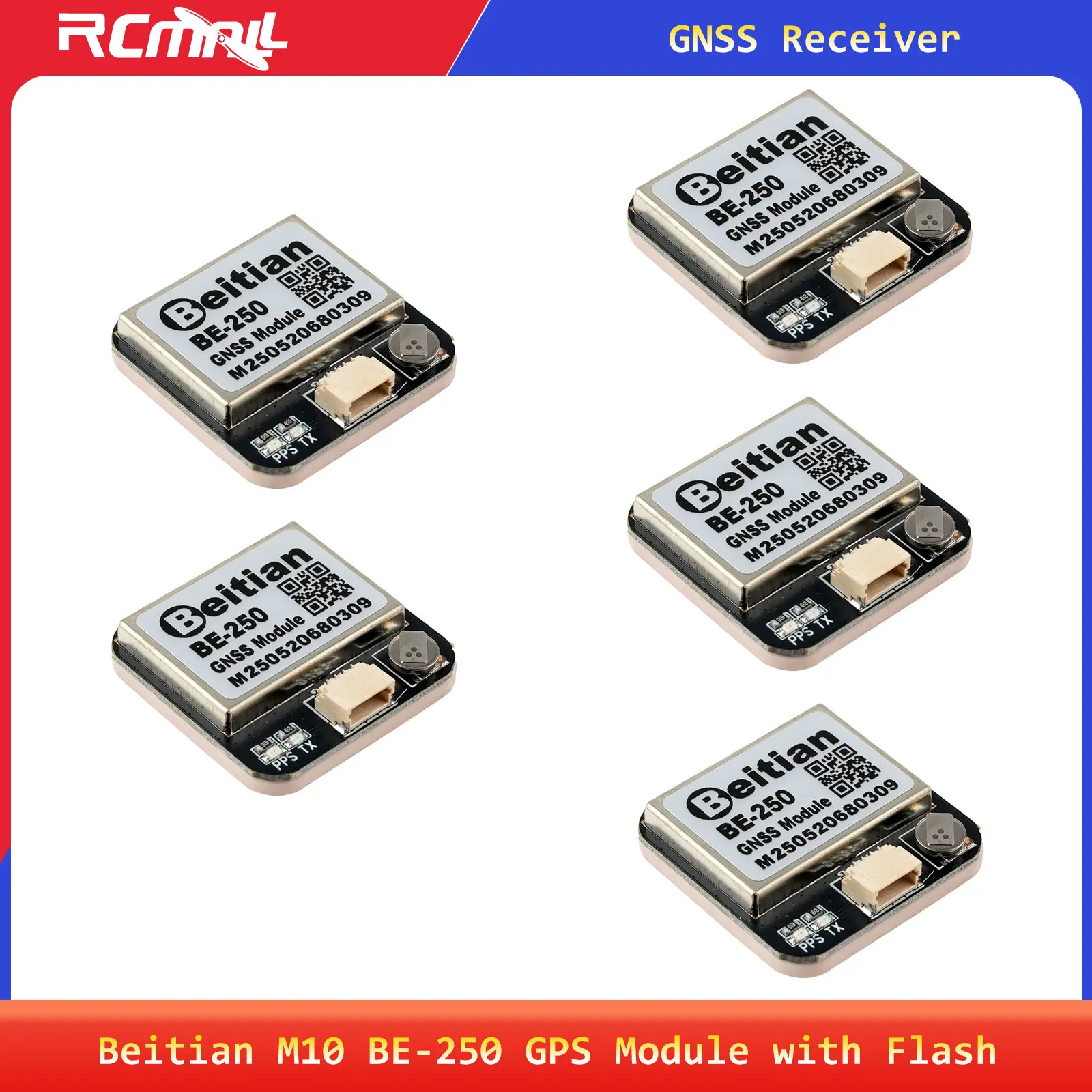 

5 шт. керамическая антенна Beitian M10 BE-250 для GPS-модуля с функцией Flash, GNSS-приемник сверхнизкого энергопотребления для автомобилей и дронов