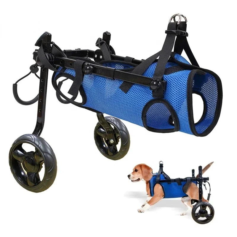 Cadeira de rodas para cães pequenos para pernas traseiras, Melhor Pet Mobility Cart, Doggie Usado, 2 Rodas de Cães, My Hind