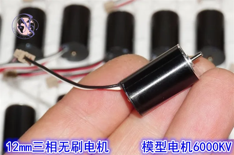 ZOCI-1220 Inner Rotor Brushless Motor KV6000, Front Ball Bearing For 1-2S RC Car & Aircraft Model Replacement Parts