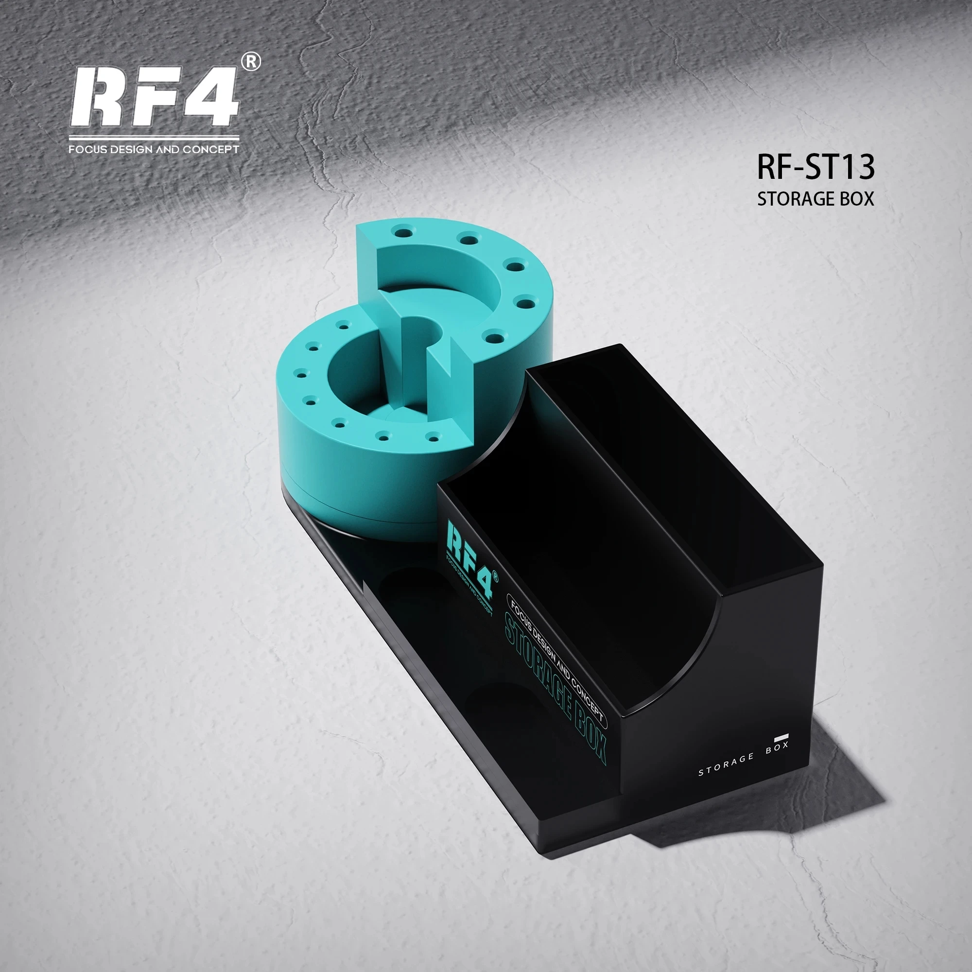 Caja de almacenamiento combinada multifunción, recolector de herramientas de reparación de teléfonos, pinzas, destornillador, organizador de herramientas manuales, RF4, RF-ST13