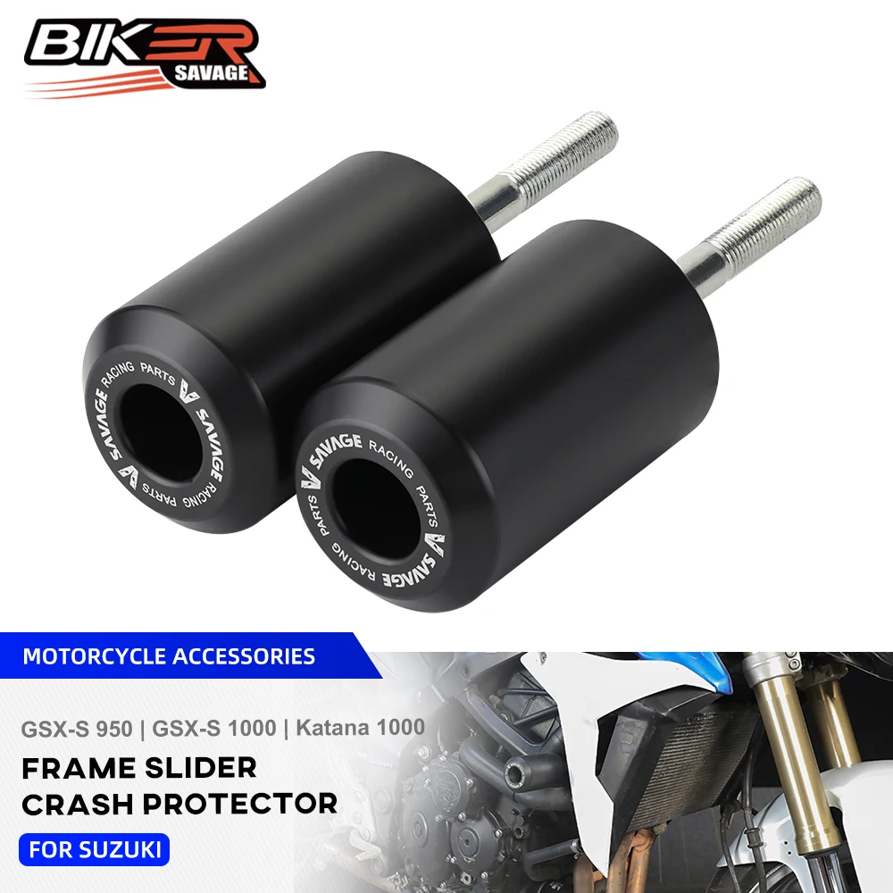 

2025 For SUZUKI GSX-S 1000 950 Frame Slider Crash Protector GSX-S1000S Katana 1000 2019+ Motorcycle Engine Crash Pad Protection