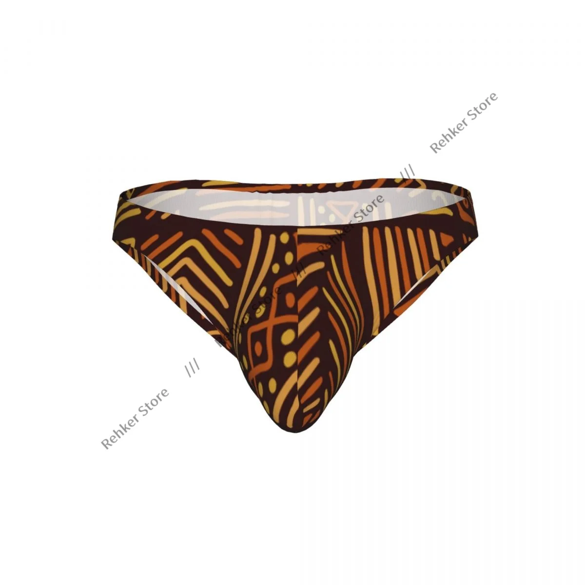 Men's Sexy Briefs Bikini African Ethnic Tribal Style Men Underpants Low Cut Man Underwear Panties - view 4