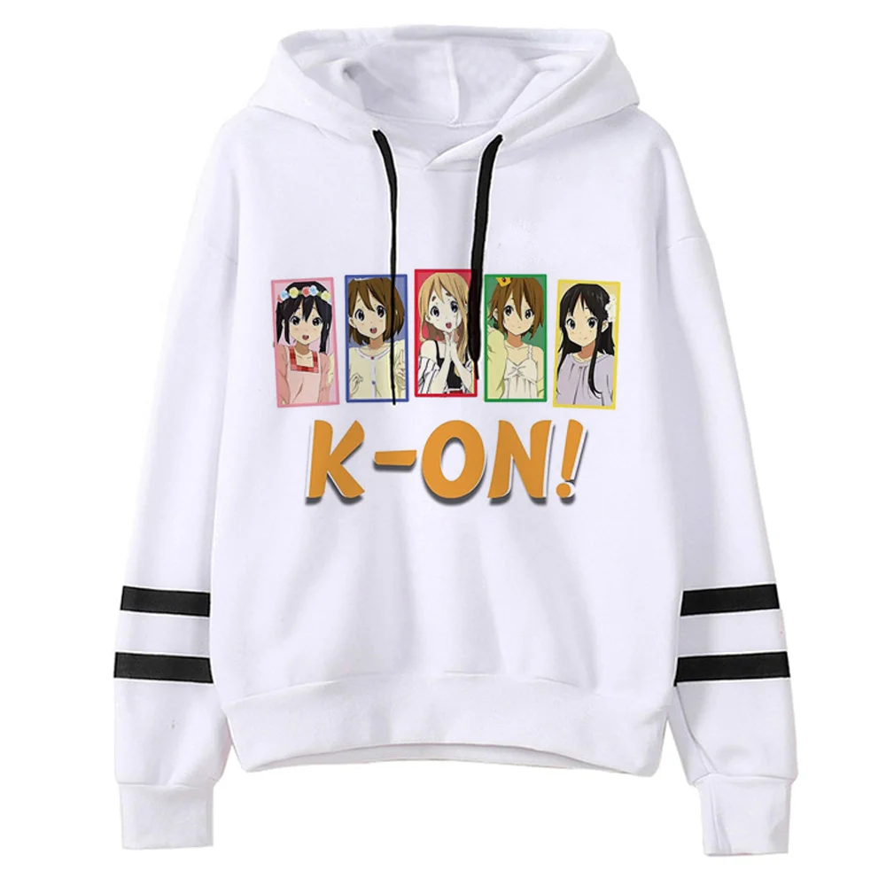 

K-on hoodies women graphic Kawaii Fleece harajuku tracksuit female Winter Pullover