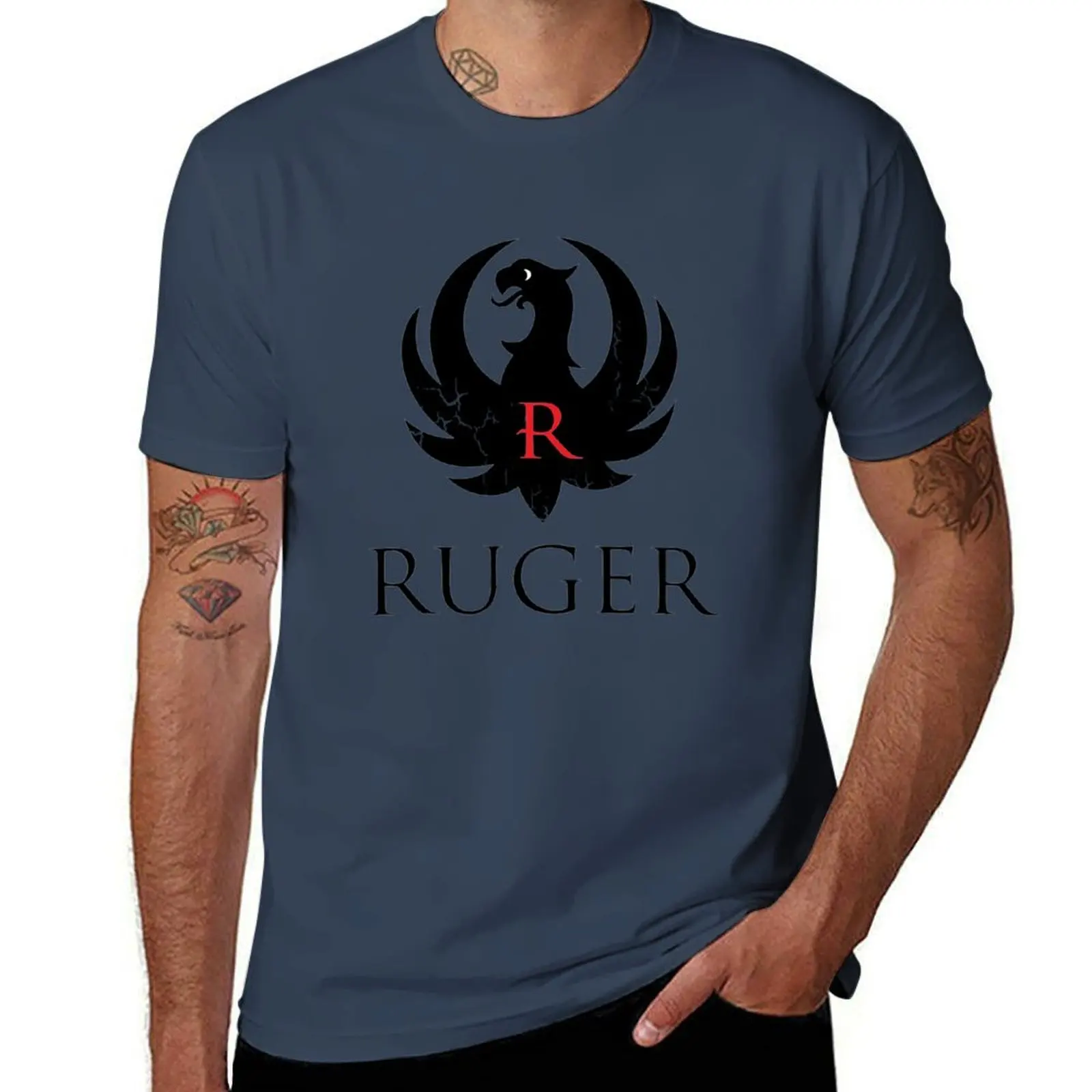 

unique ruger Logo T-Shirt Lightweight Sport Basic T-Shirt
