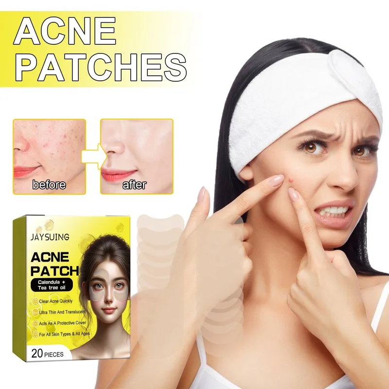 

24Pcs Invisible Acne Patches Removal Pimple Anti-Acne Hydrocolloid Patches Spots Marks Concealer Repair Sticker Waterproof