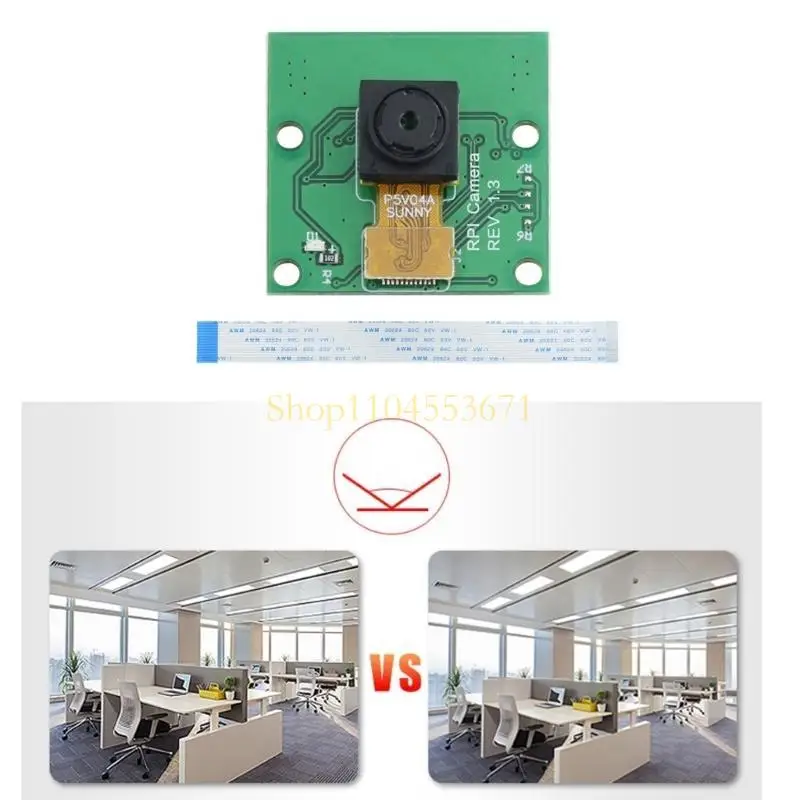 Best Seller Mini Camera Module 5MP 1080p Webcam Module Support OV5647 Sensor with Ribbon Cable Replacement for RPi 2/4/3B+