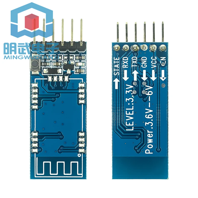 Low Power Consumption Anti-reverse Connection Bluetooth Serial backplane, With Enable And Clear Button Bluetooth Expansion Board