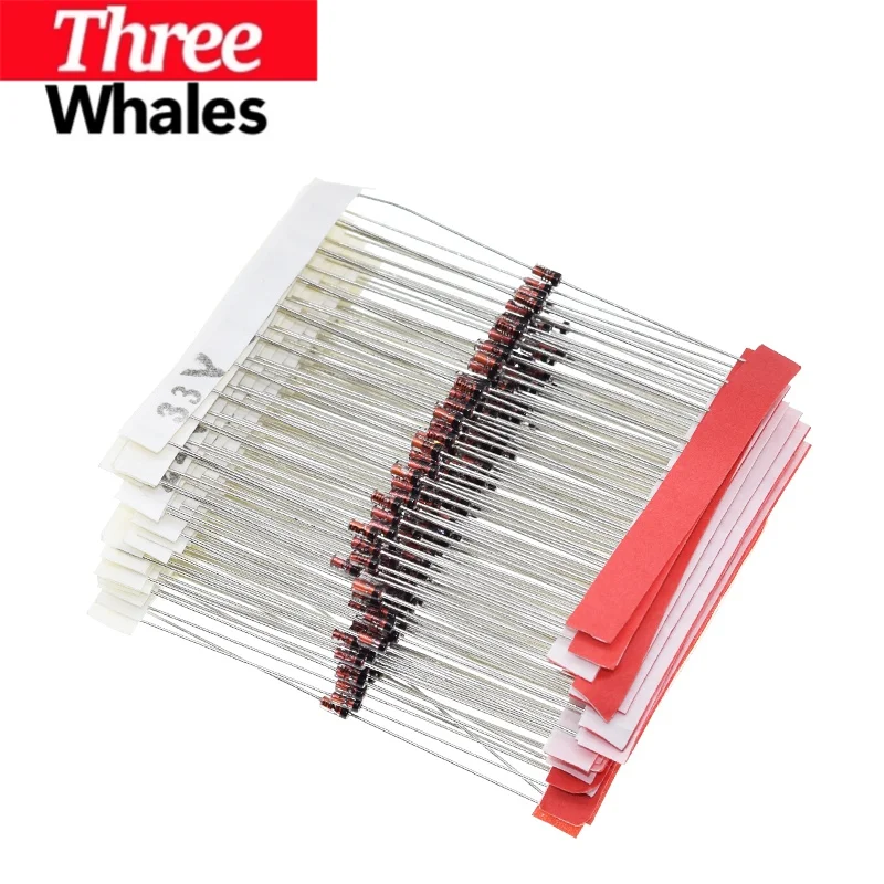 THR (2V4 to 33V) 270Pcs 27 Values 1/2W 0.5W Zener Diode Assorted kit Assortment Set New